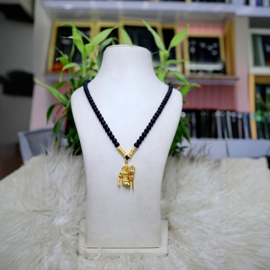 Normal Karungali with Shivan Pendant